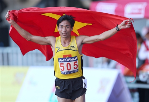SEA Games  trois médailles d’or pour l’athlétisme vietnamien
