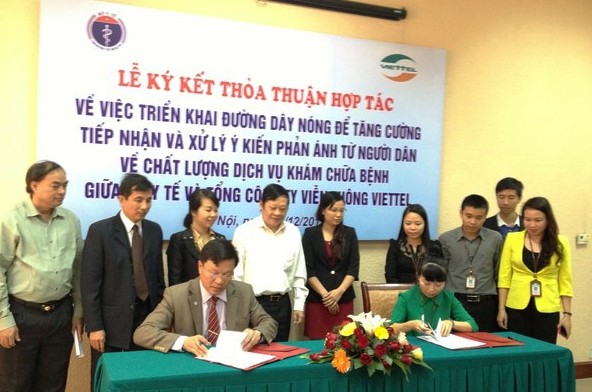 Ký kết hợp tác nhằm nâng cao chất lượng đường dây nóng Bộ Y tế