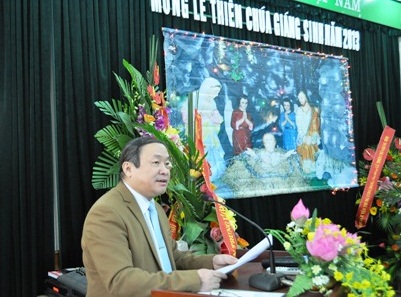 越南天主教团结委员会举行2013年圣诞聚会