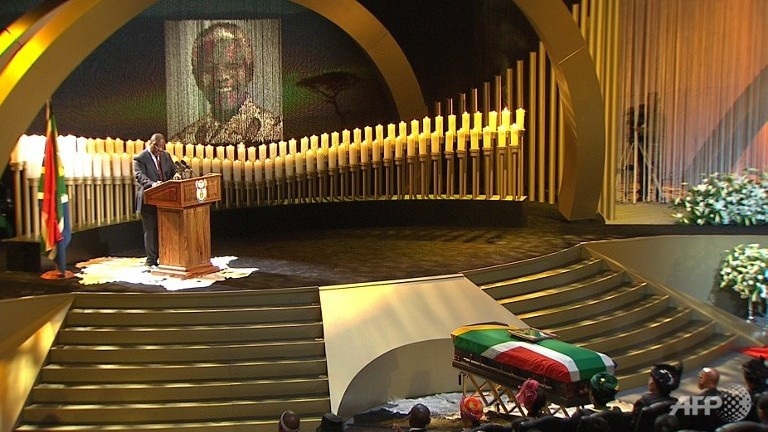 Former President Nelson Mandela laid to rest in Qunu