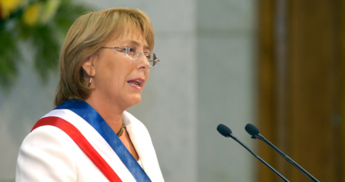 Michelle Bachelet wins Chilean Presidency