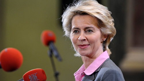 Germany appoints first female defence minister