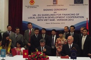 Vietnam, UN and EU agree to 2013 version of local cost norms