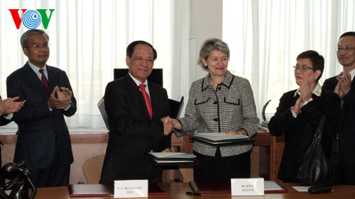 Signature d’un accord-cadre de coopération entre l’UNESCO et l’ASEAN