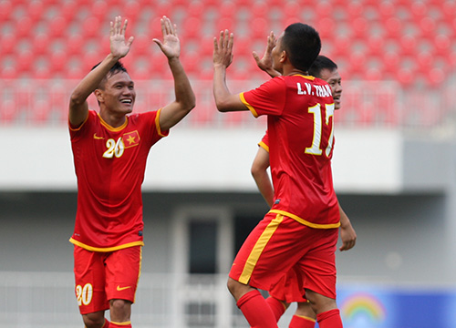 SEA Games  le Onze U23 vietnamien étrille le Brunei 7-0