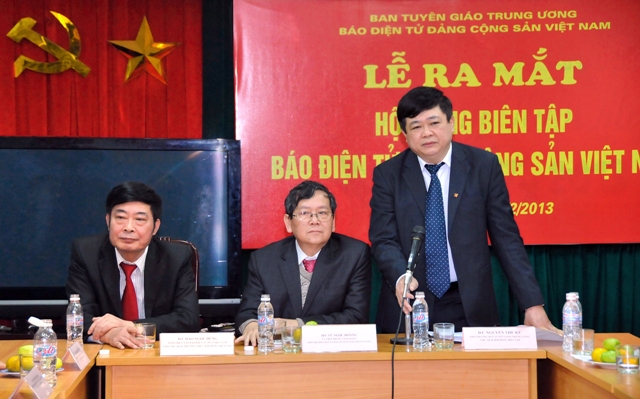 Editorial Board of the Communist Party of Vietnam Online Newspaper made public