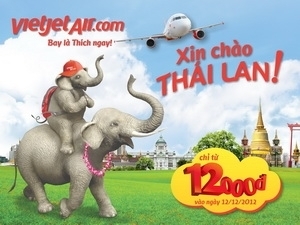 VietJetAir opens Ho Chi Minh City-Bangkok route