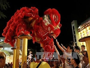 胡志明市华族人喜迎元宵节