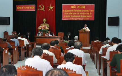 Phú Yên Đẩy mạnh việc học tập và làm theo tấm gương đạo đức Hồ Chí Minh