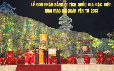 Yen Tu becomes special national relic
