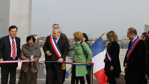 “Paris Accord” square in French city inaugurated
