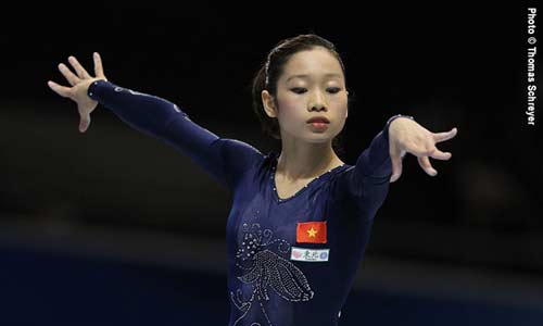 Vietnamese gymnast to perform in France