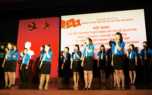 Cục Văn thư và Lưu trữ Nhà nước sơ kết 2 năm thực hiện Chỉ thị 03-CT TW của Bộ Chính trị