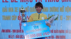 Cam Le triumphs at int’l women’s cycling tournament