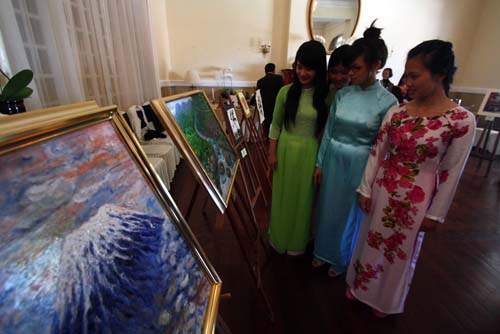 Da Lat Exposition de peintures du Japon