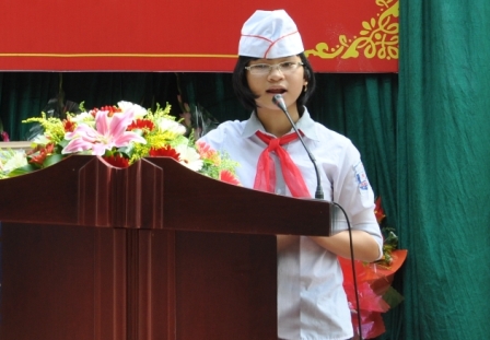 Cô học trò đam mê môn lịch sử