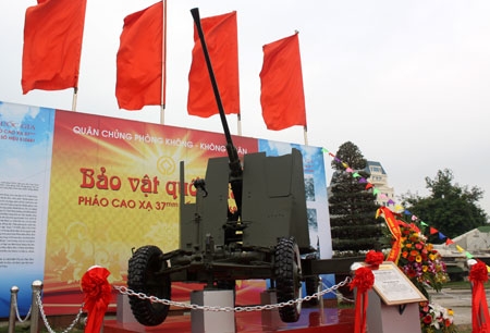Anti-aircraft gun of Dien Bien Phu campaign recognised