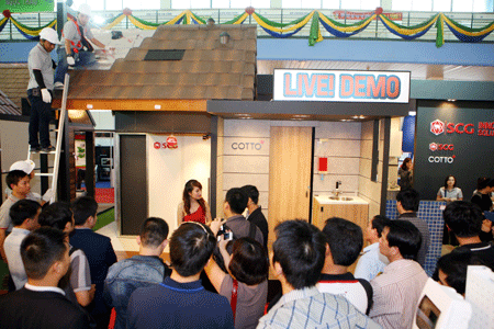 Vietbuild 2013 SCG showcases innovative housing system solutions