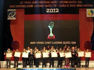 VQA 2012 conferred to sixty-seven businesses