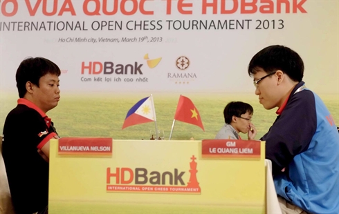 Échecs  ouverture du tournoi HD Bank 2013