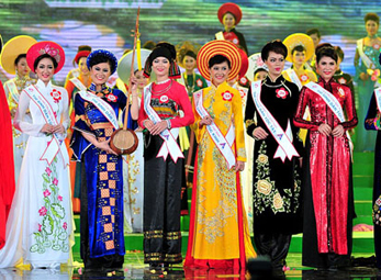 Préparation du concours Miss ethnies du Vietnam 2013