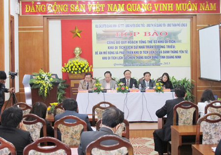 Quảng Ninh Công bố quy hoạch 3 di tích trọng điểm Đông Triều, Bạch Đằng, Yên Tử