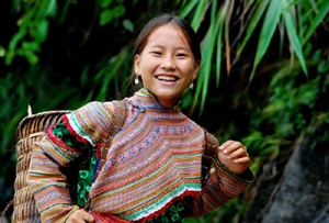 La beauté des jeunes femmes des ethnies minoritaires