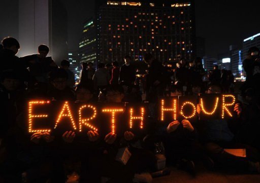 Le monde une heure sans lumière pour lutter contre le réchauffement