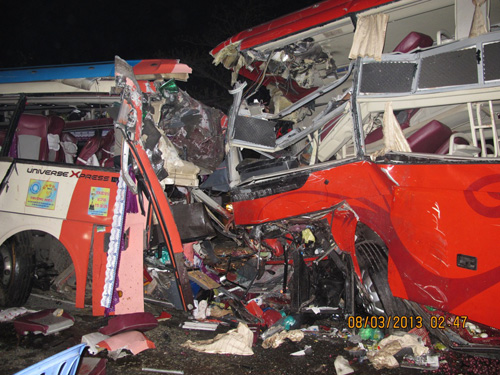 Tai nạn giao thông thảm khốc ở Khánh Hòa, 11 người chết