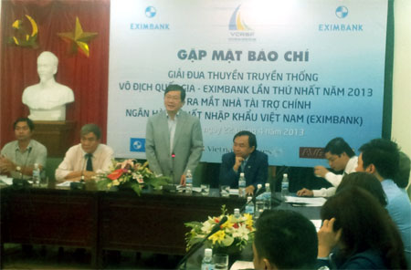 First national dragon boat tournament Eximbank 2013 to begin on April 25