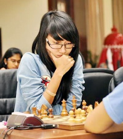 Kim Phung wins U20 Asian chess champion the second time