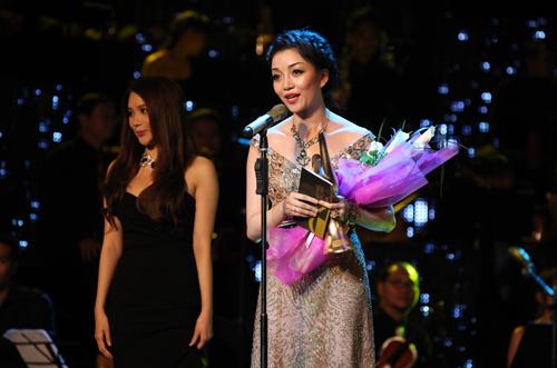 Giải Cống hiến lần 8 năm 2013 Mỹ Tâm đoạt giải ca sĩ của năm