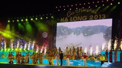 2013年越南广宁省下龙嘉年华正式拉开序幕