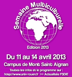 France  La semaine multiculturelle 2013 à Rouen