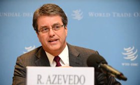 Roberto Azevedo nommé directeur de l’OMC
