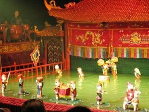 Múa rối Ao làng với thông điệp bảo vệ thiên nhiên
