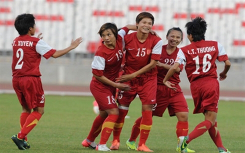Le onze féminin qualifié pour l’Asian Cup 2014