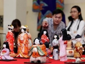 Exposition de poupées japonaises à Thai Nguyên