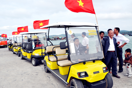 广宁省姑苏岛首家的士公司即将开业