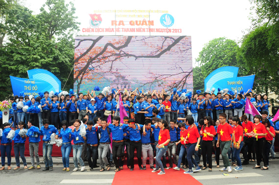 “Youth volunteer summer” in Hanoi