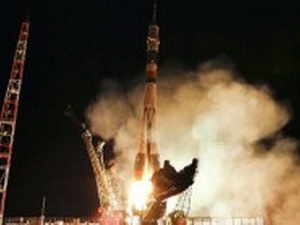 Russian rocket launched on mission to ISS