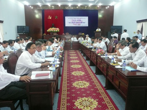 Tọa đàm “Bạc Liêu đi lên từ văn hóa”