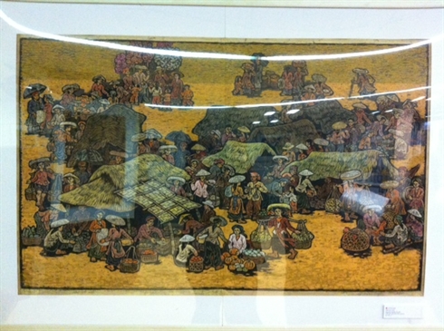 Une expo d arts graphiques du Vietnam en France