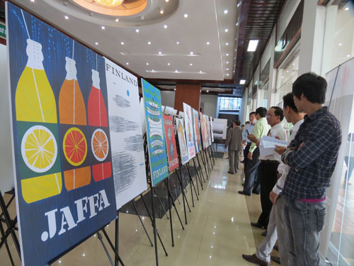 100 Finnish posters exhibited in Danang