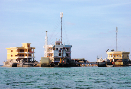 Dịch vụ hậu cần giữa biển khơi