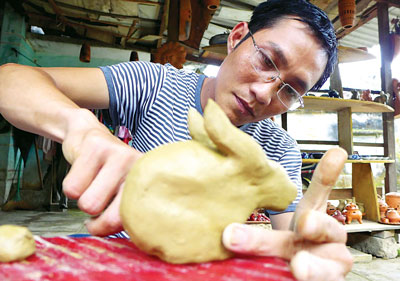 Le village de céramique de Thanh Ha