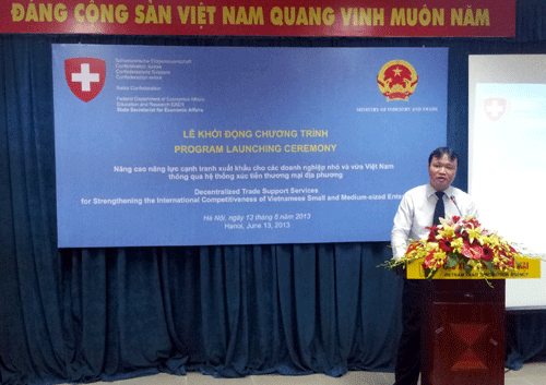 Switzerland supports Vietnam to increase SME s international competitiveness