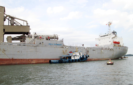 Thang Long Cement JSC ships new product to foreign markets
