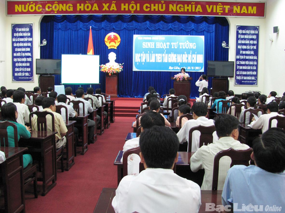 Nhiều sáng tạo trong việc làm theo gương Bác