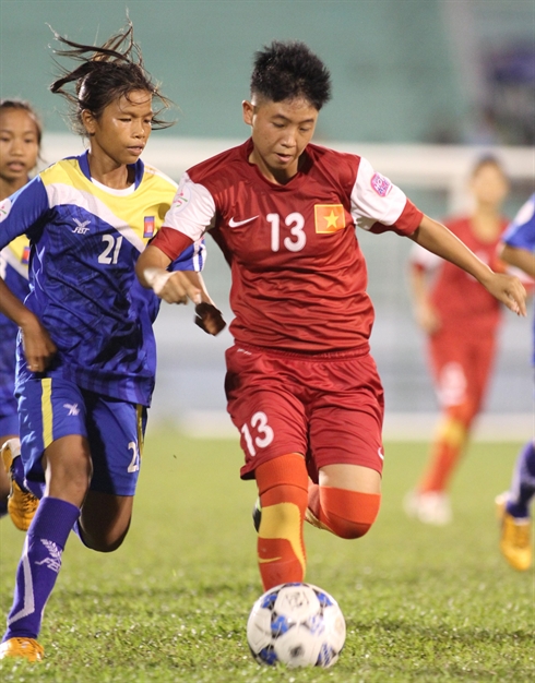 Football féminin  le Vietnam champion d Asie du Sud-Est U14